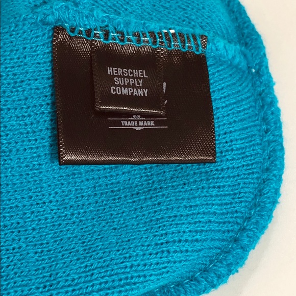 Herschel Rib Knit Logo Patch Elmer Beanie - Picture 5 of 5